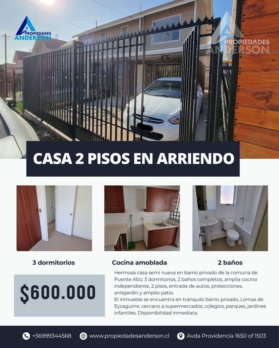 Moderna casa de 2 pisos